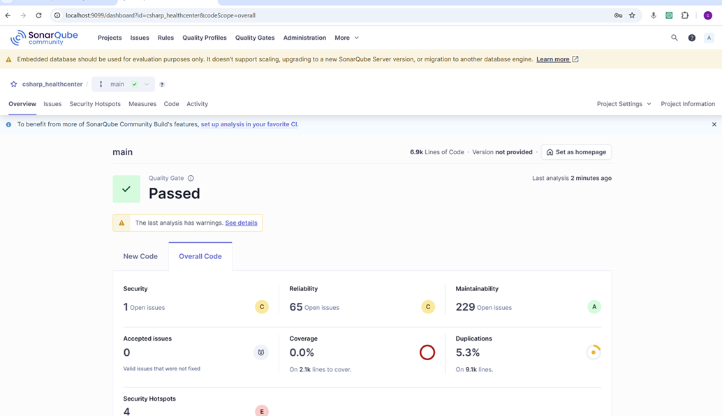 sonarqube service