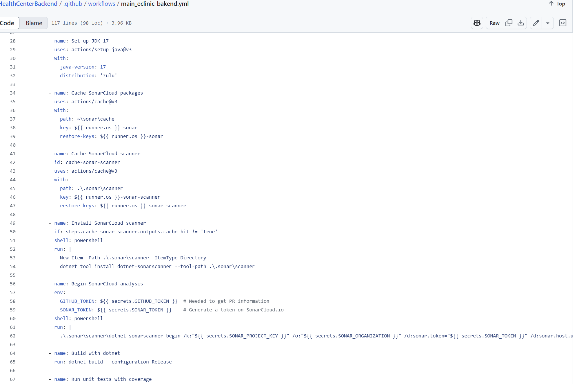 sonarqube service