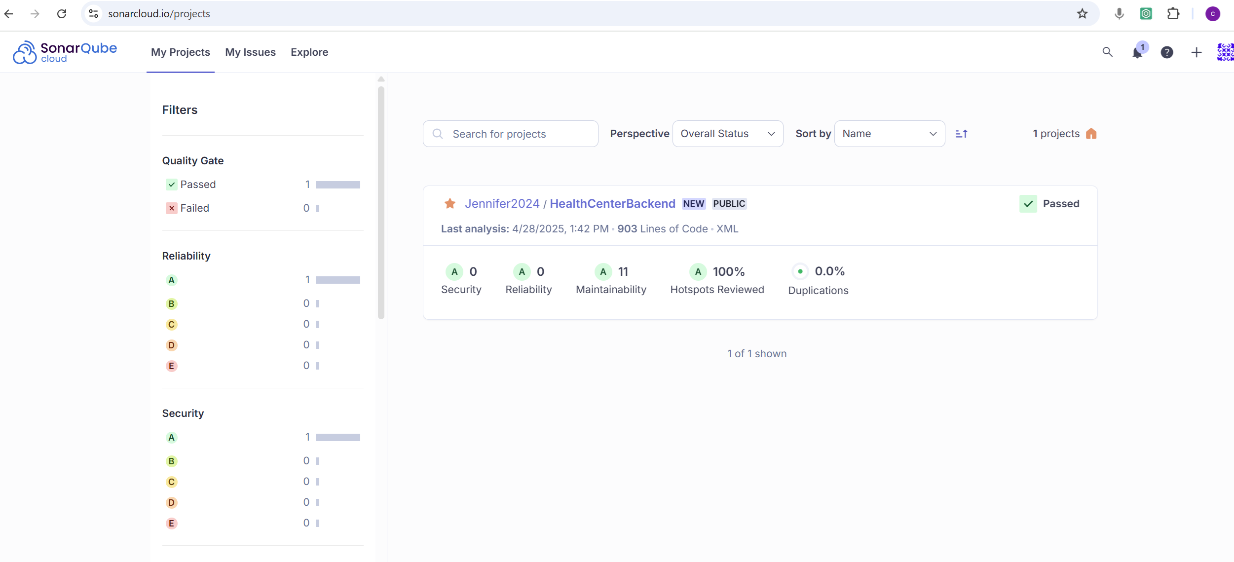 sonarqube service